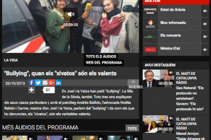 mock legislation Will TV3 A la Carta: «Bullying», quan els «xivatos» són els valents | Noelia  Rebón
